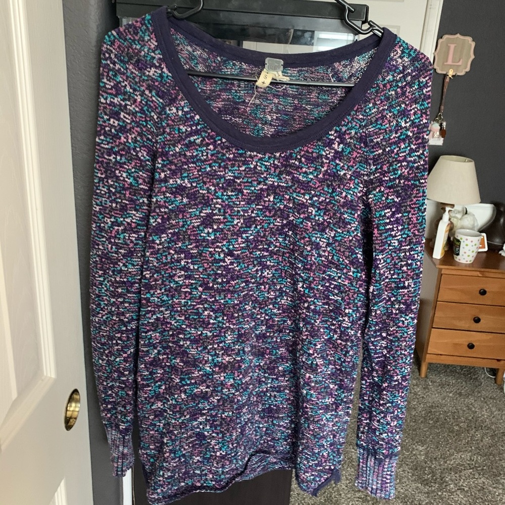 Free People Multicolored Sweater